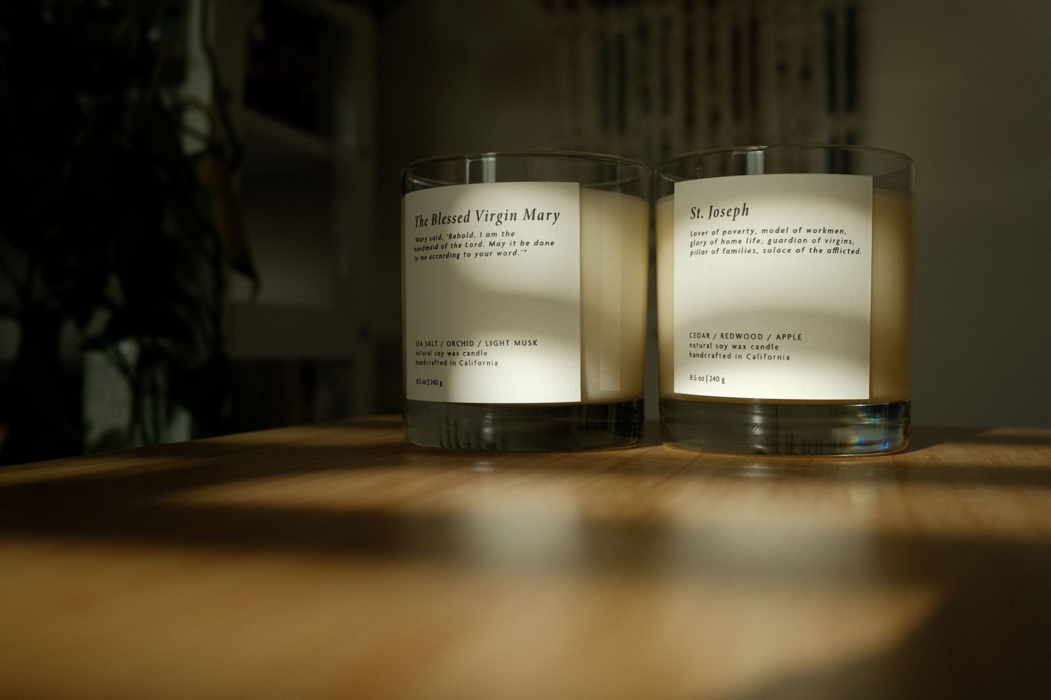 St. Joseph - Wood Wick Candle (8.5oz)