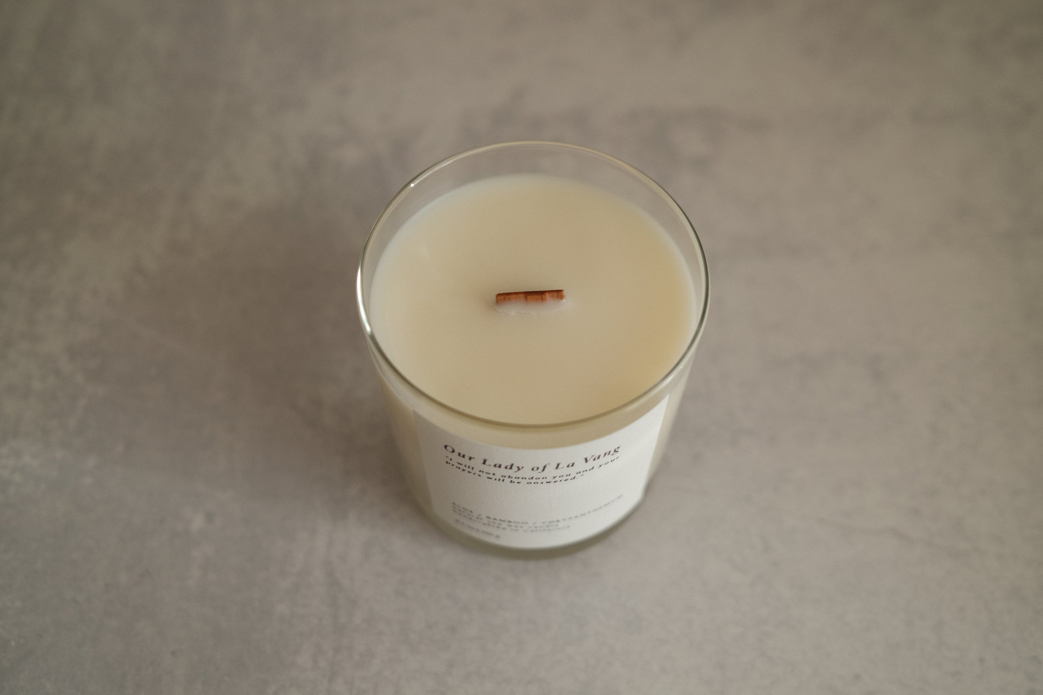 Our Lady of La Vang - Wood Wick Candle (8.5oz)
