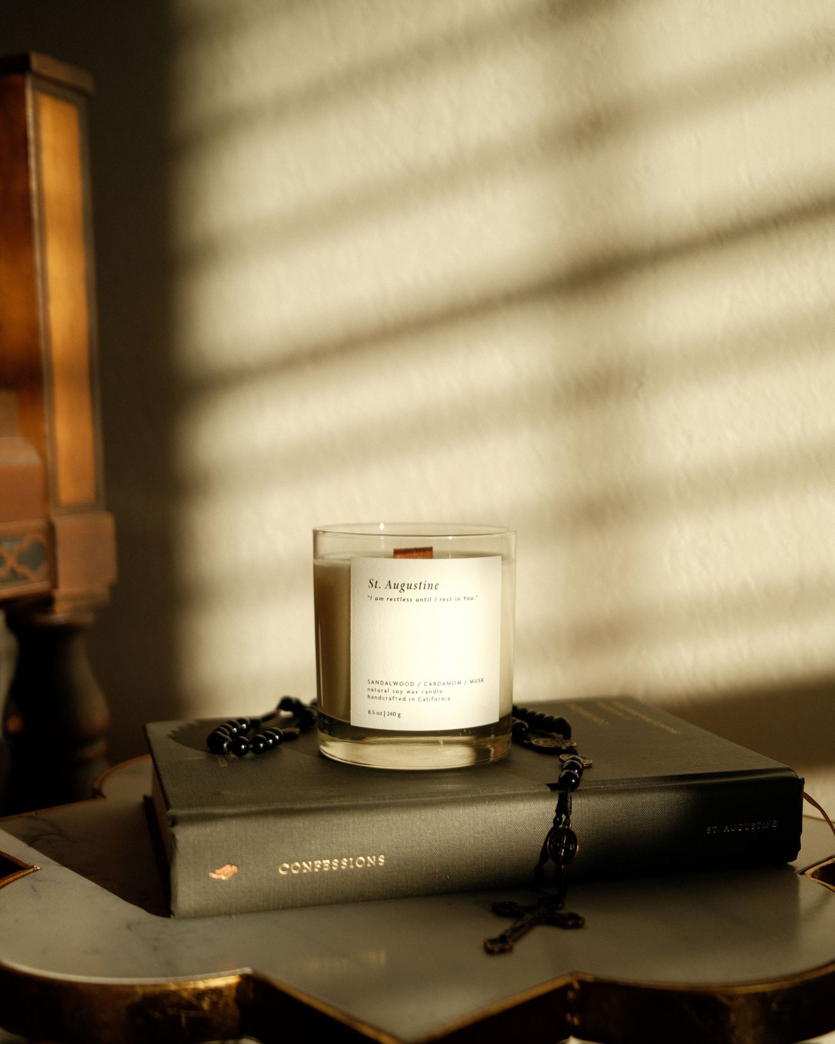 St. Augustine - Wood Wick Candle (8.5oz)